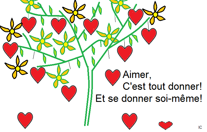 Résultat de recherche d'images pour "donner aimer"