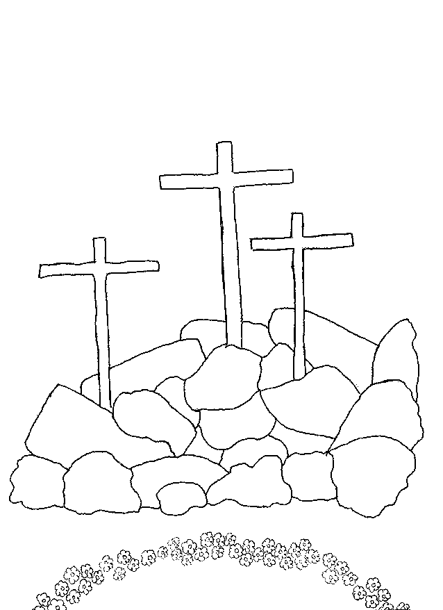 Coloriage De La Croix