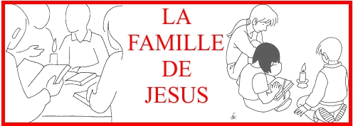 famille de jésus