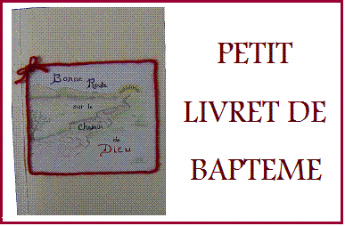 Livret de baptême