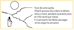 Image tentations jesus