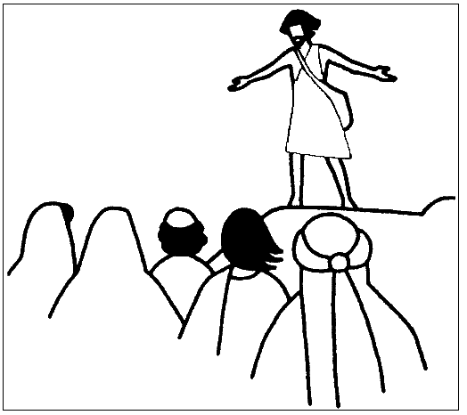 Coloriage St Jean Baptiste