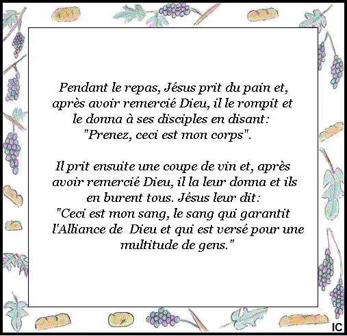 Idee kt rencontre autour de l'eucharistie